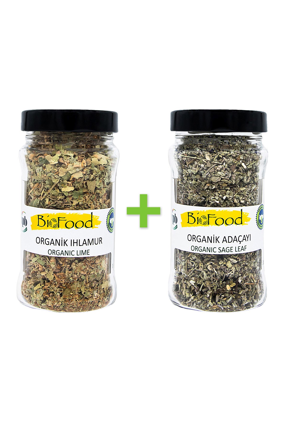 Biofood Organik Ihlamur 35g + Biofood Organik Adaçayı 35g 