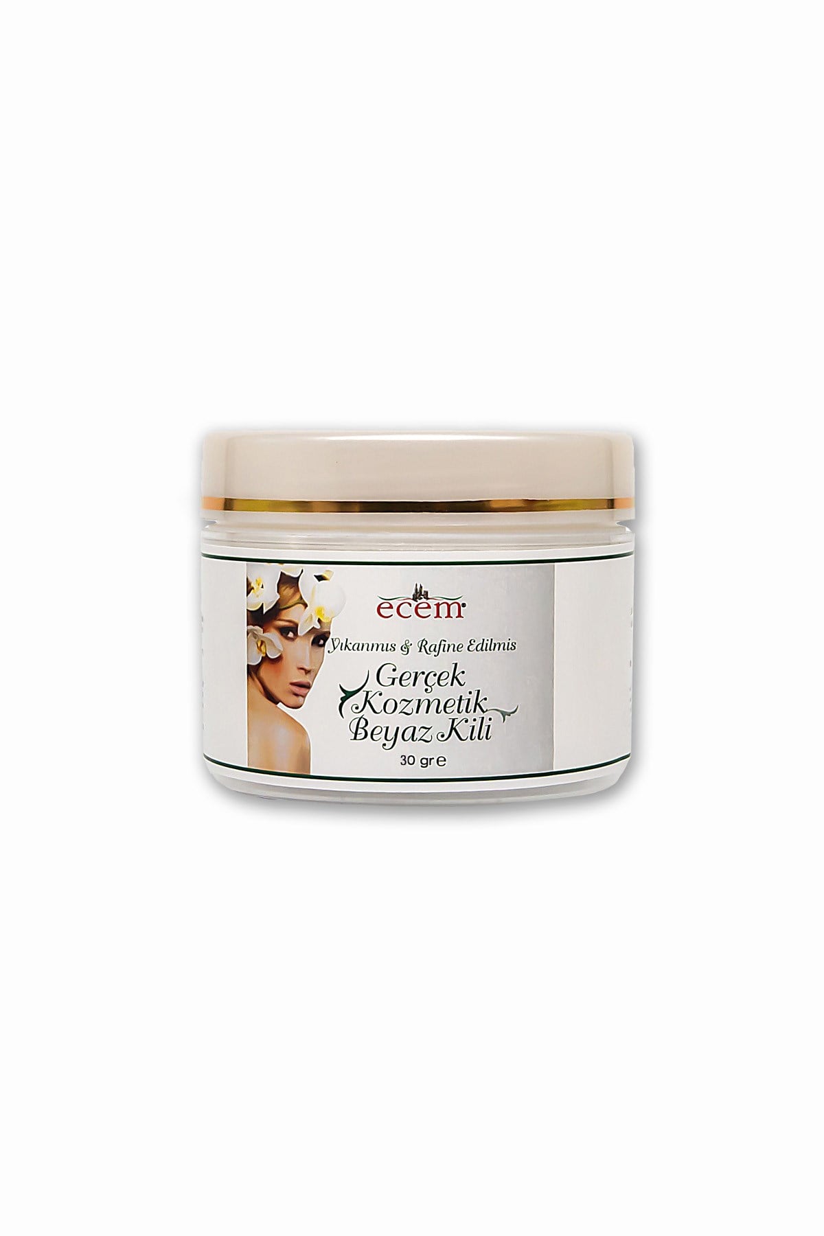 Ecem Beyaz Kil 30g