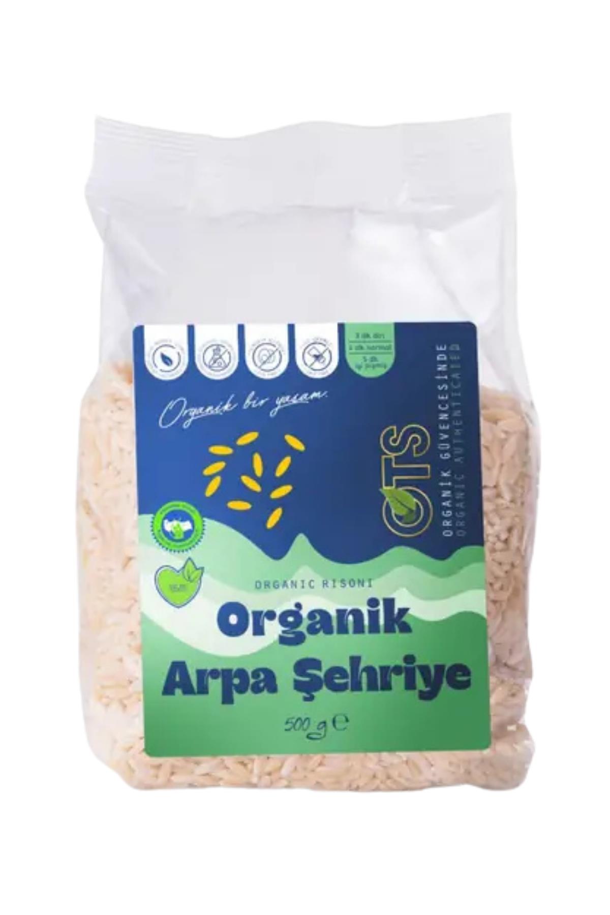 Organik Arpa Şehriye 500 G