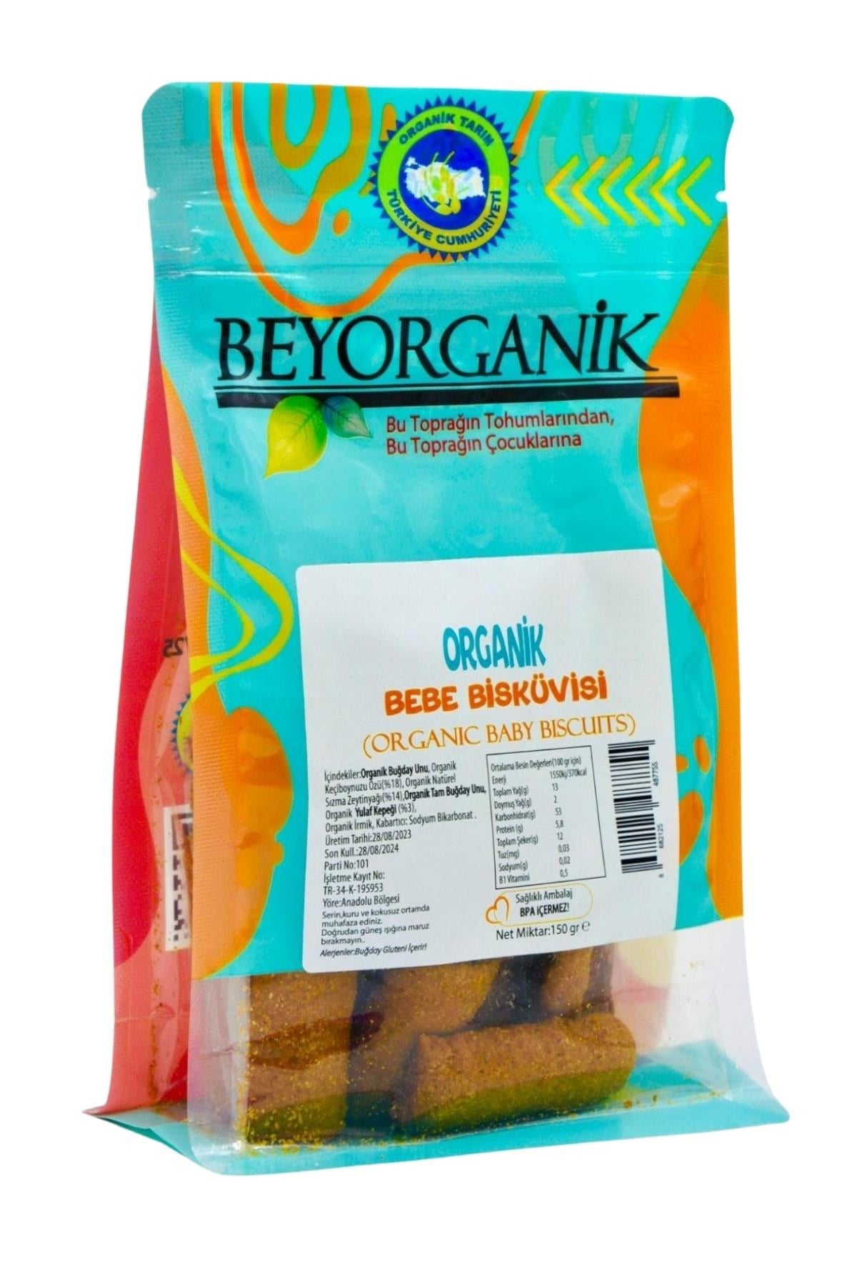 Organik Bebe Bisküvisi 150 G