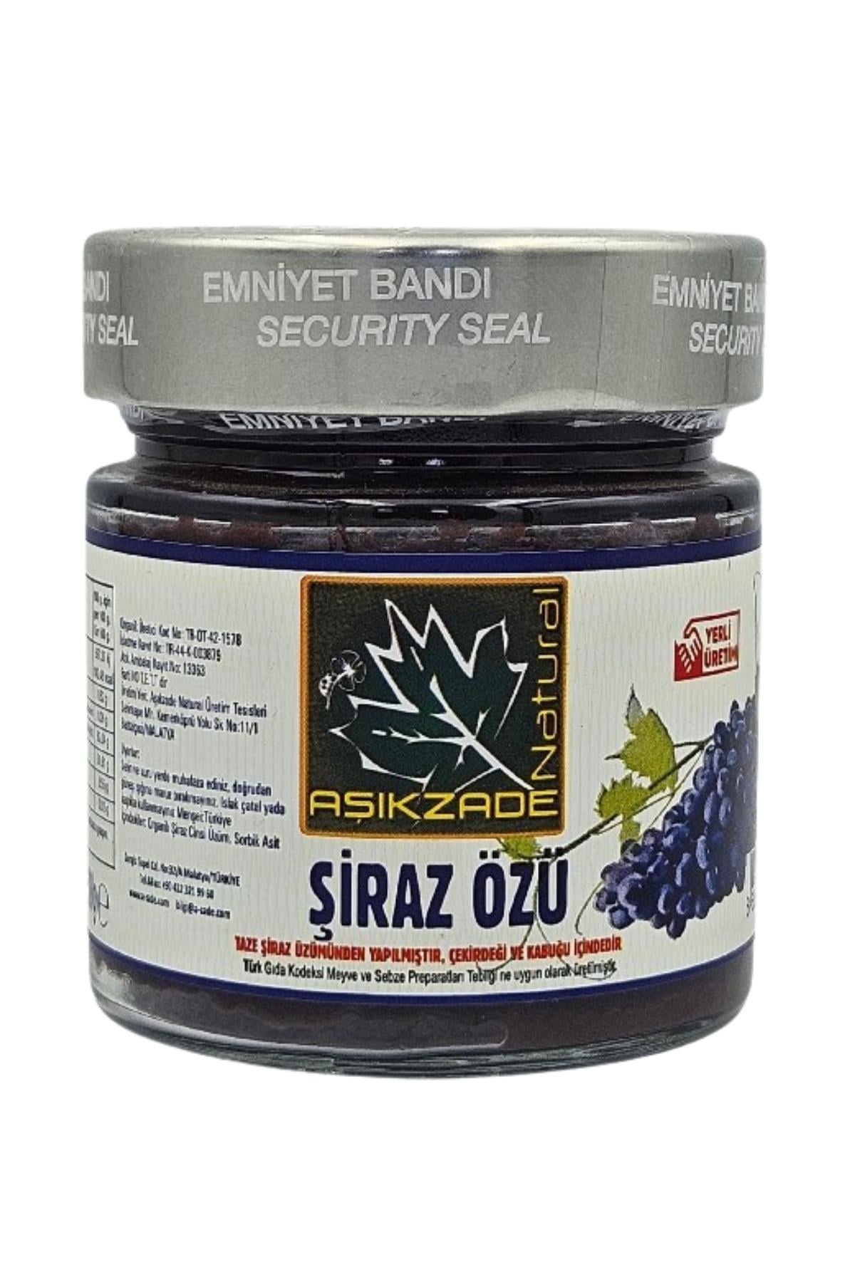 Organik Şiraz Özü 255 Ml