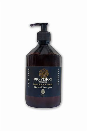 BIO VISION Organic Maca Kökü & Sarımsak Şampuan 500ml