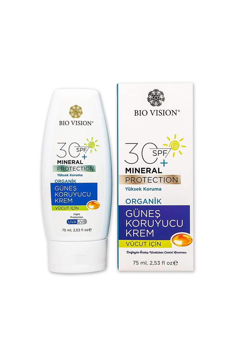 Biovision Güneş Koruyucu Krem Vücut 50 Spf 75ml