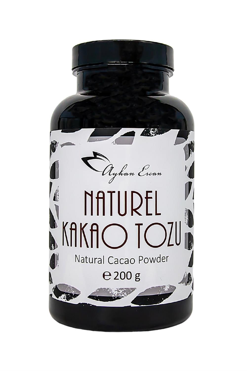 Doğal İşlem Görmemiş Kakao Tozu 200 G