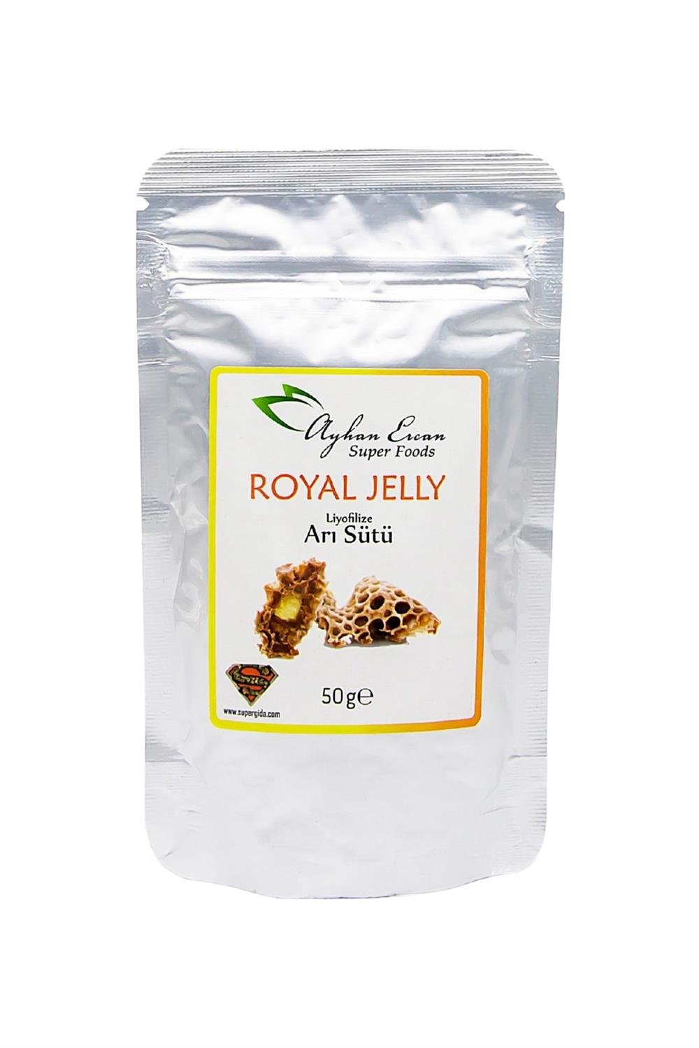 Liyofilize Arı Sütü Tozu 50 G