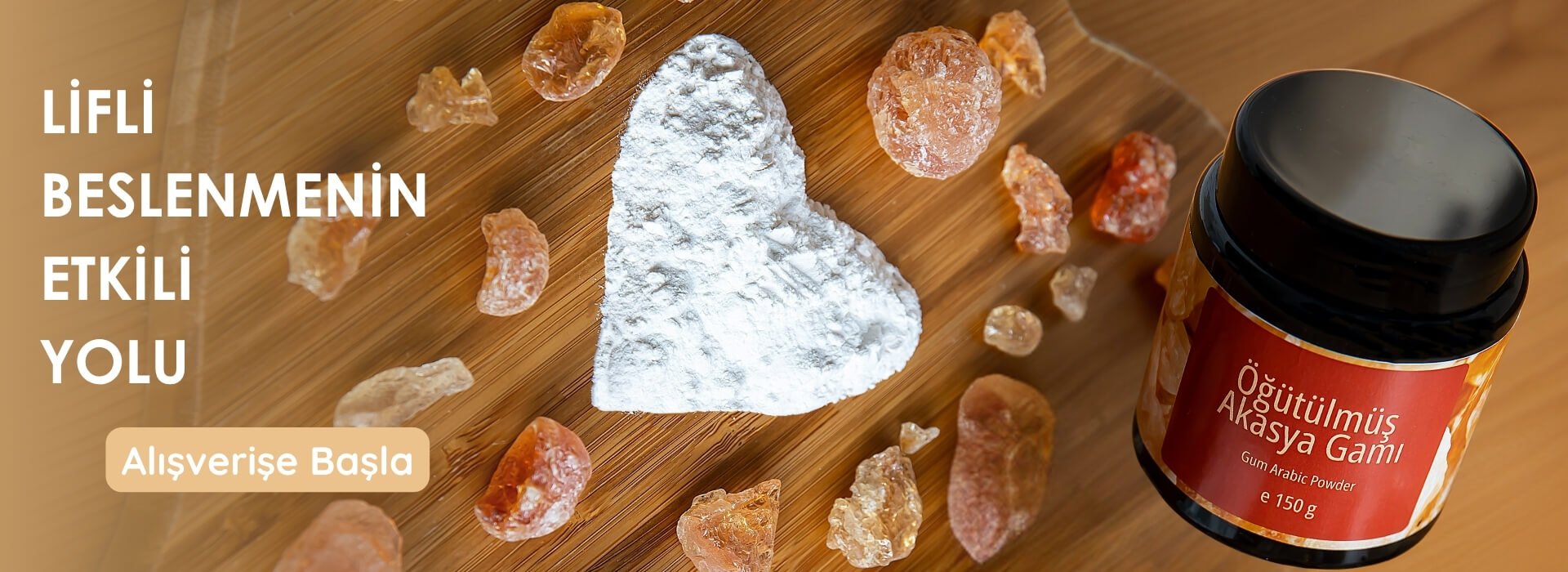 Aycan Ercan Öğütülmüş Akasya Gamı 150 G