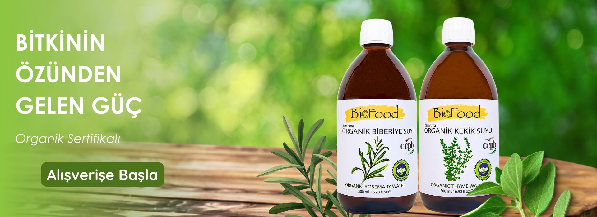 BioFood Organik Bitki Suları