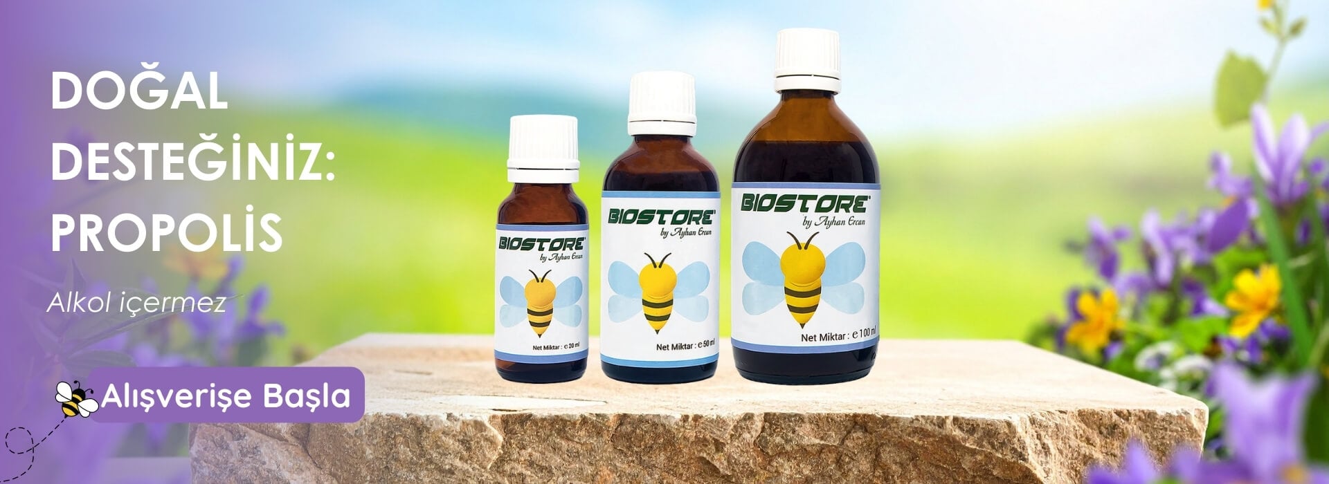 BioStore Propolis Takviye Edici Gıda (Alkolsüz) Çeşitleri