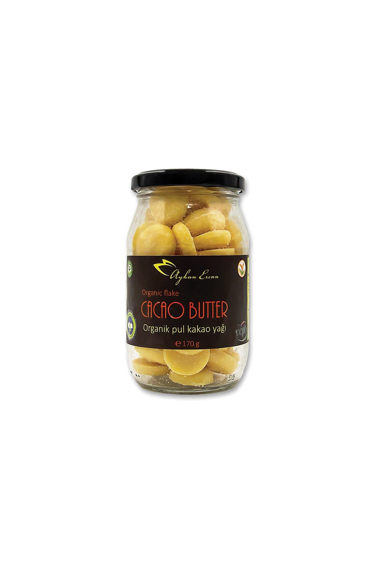 Ayhan Ercan Organik Cacao Butter Wafer Flake 170g