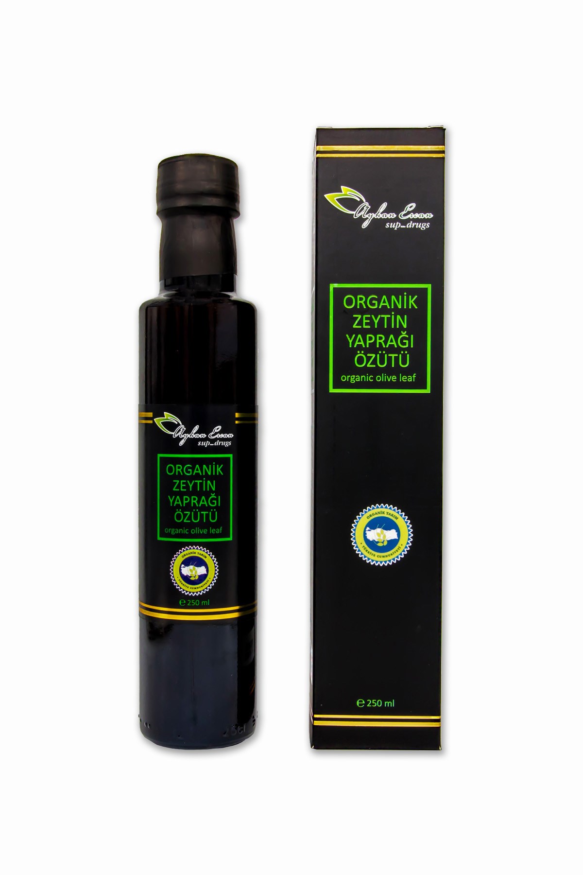 AYHAN ERCAN Superdrugs Organik Zeytin Yaprağı Özütü 250 mL