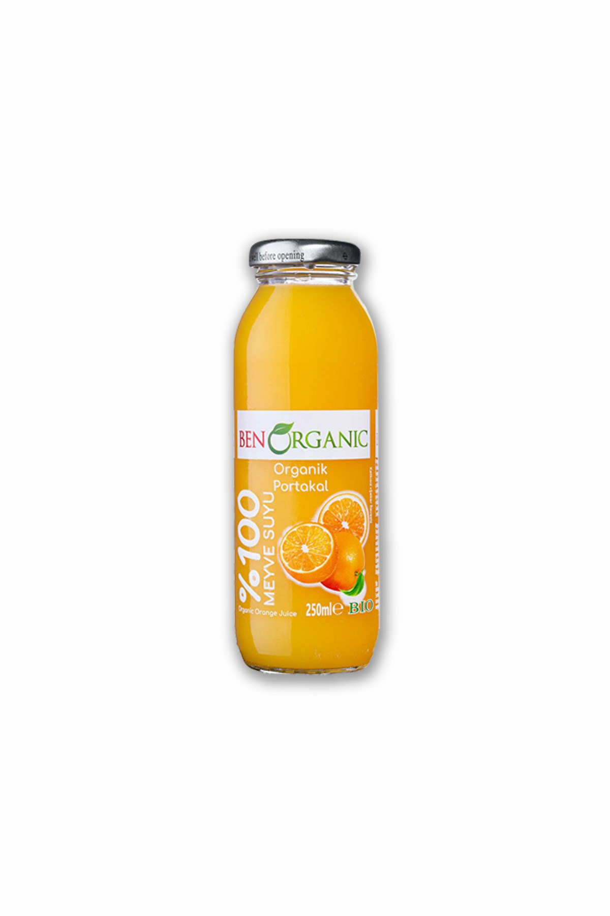Ben Organic Portakal Suyu 250 ml