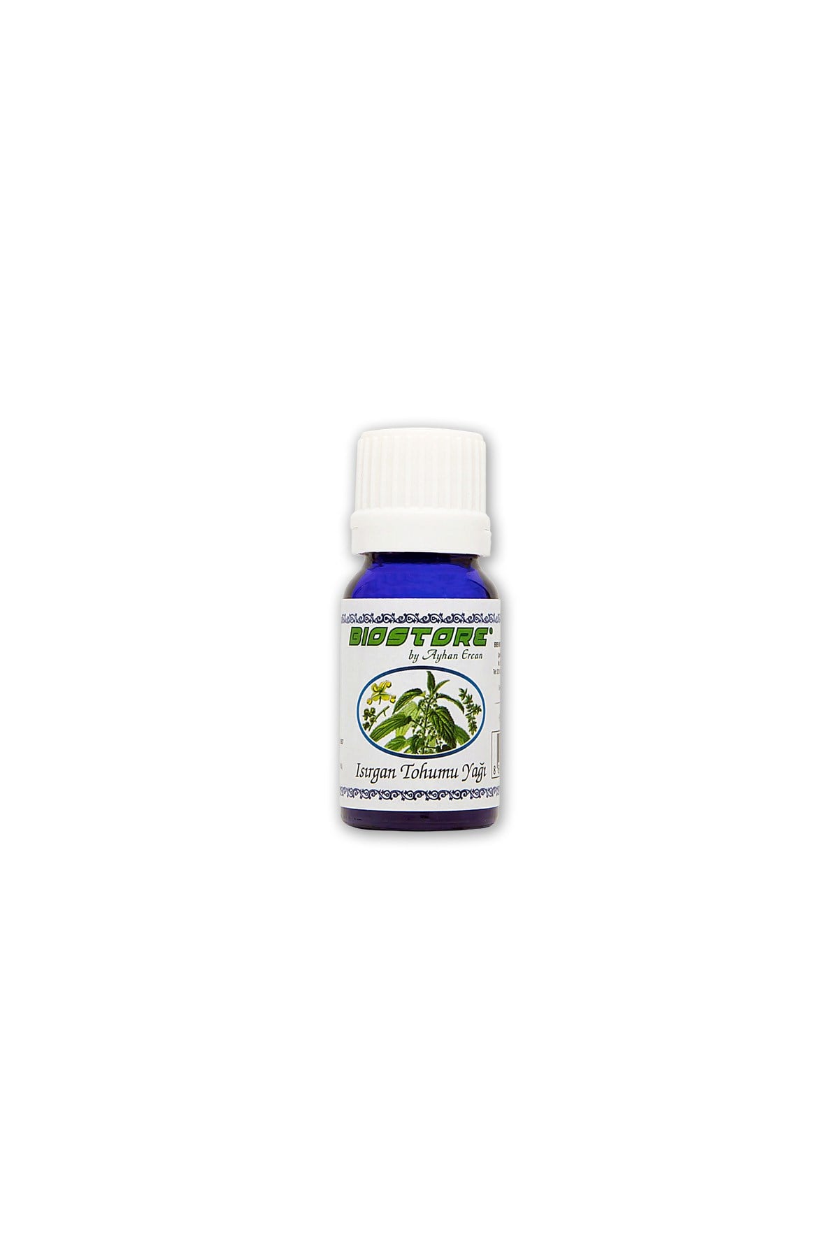 BIO STORE Isırgan Tohumu Yağı Soğuk Sıkım 10 ml