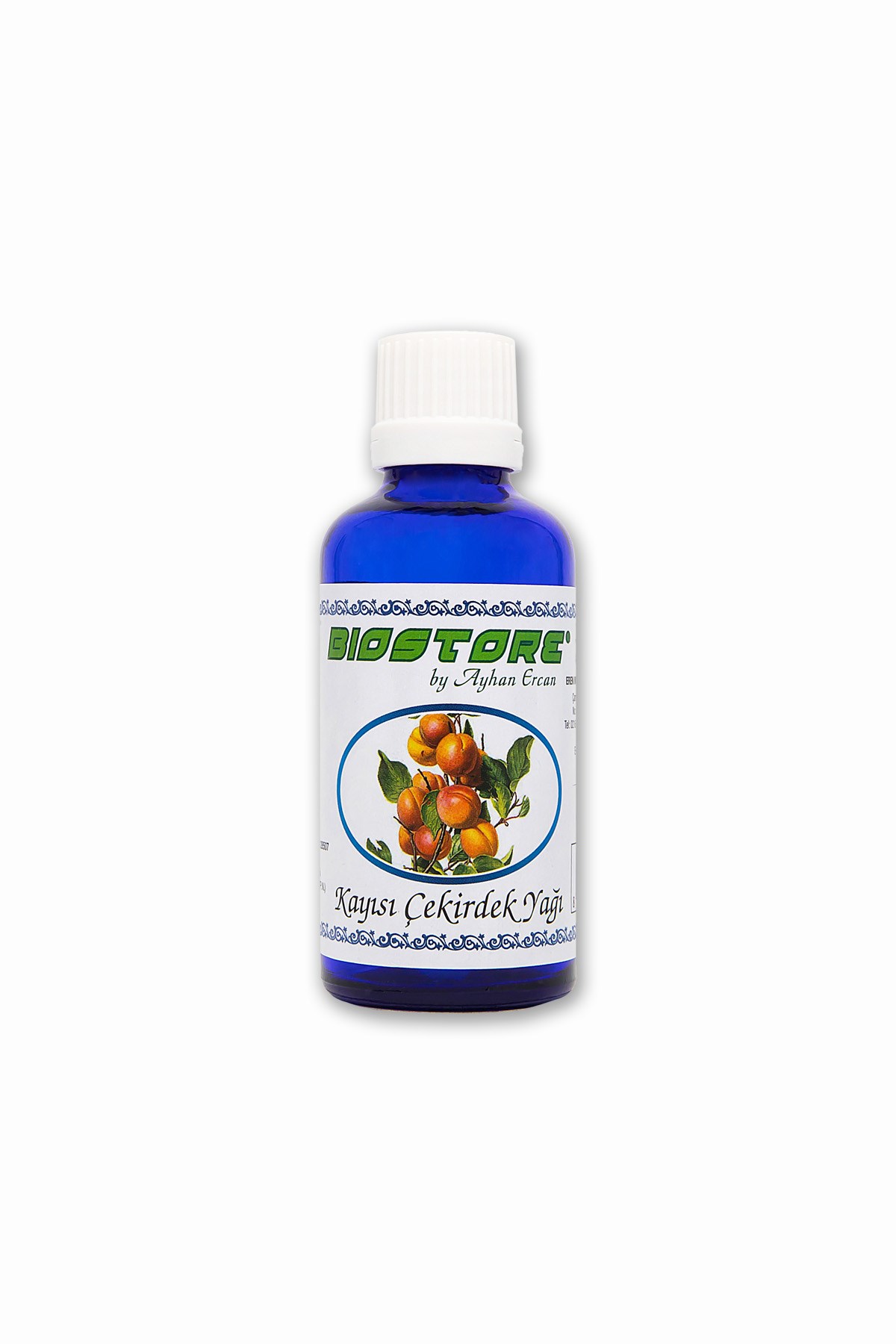 BIO STORE Kayısı Çekirdek Yağı Soğuk Sıkım 50 ml