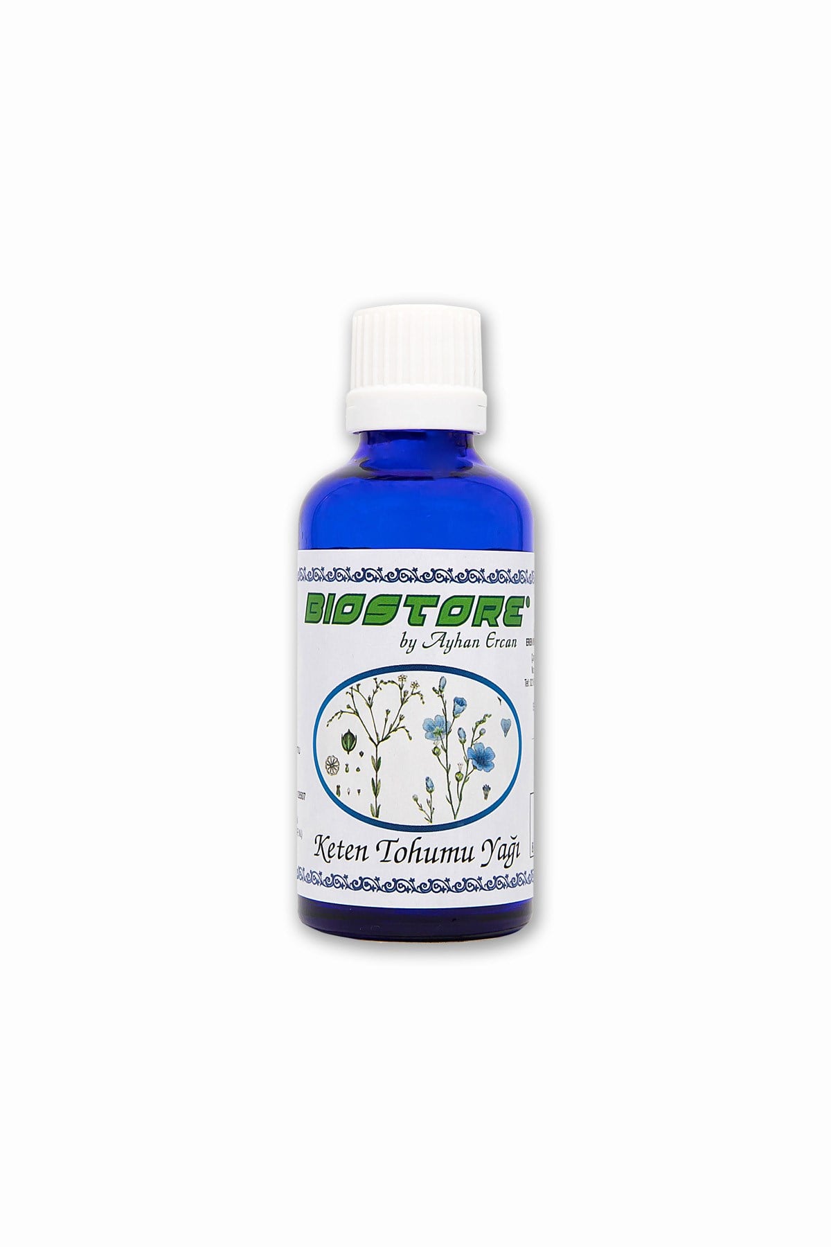 BIO STORE Keten Tohumu Yağı Soğuk Sıkım 50 ml