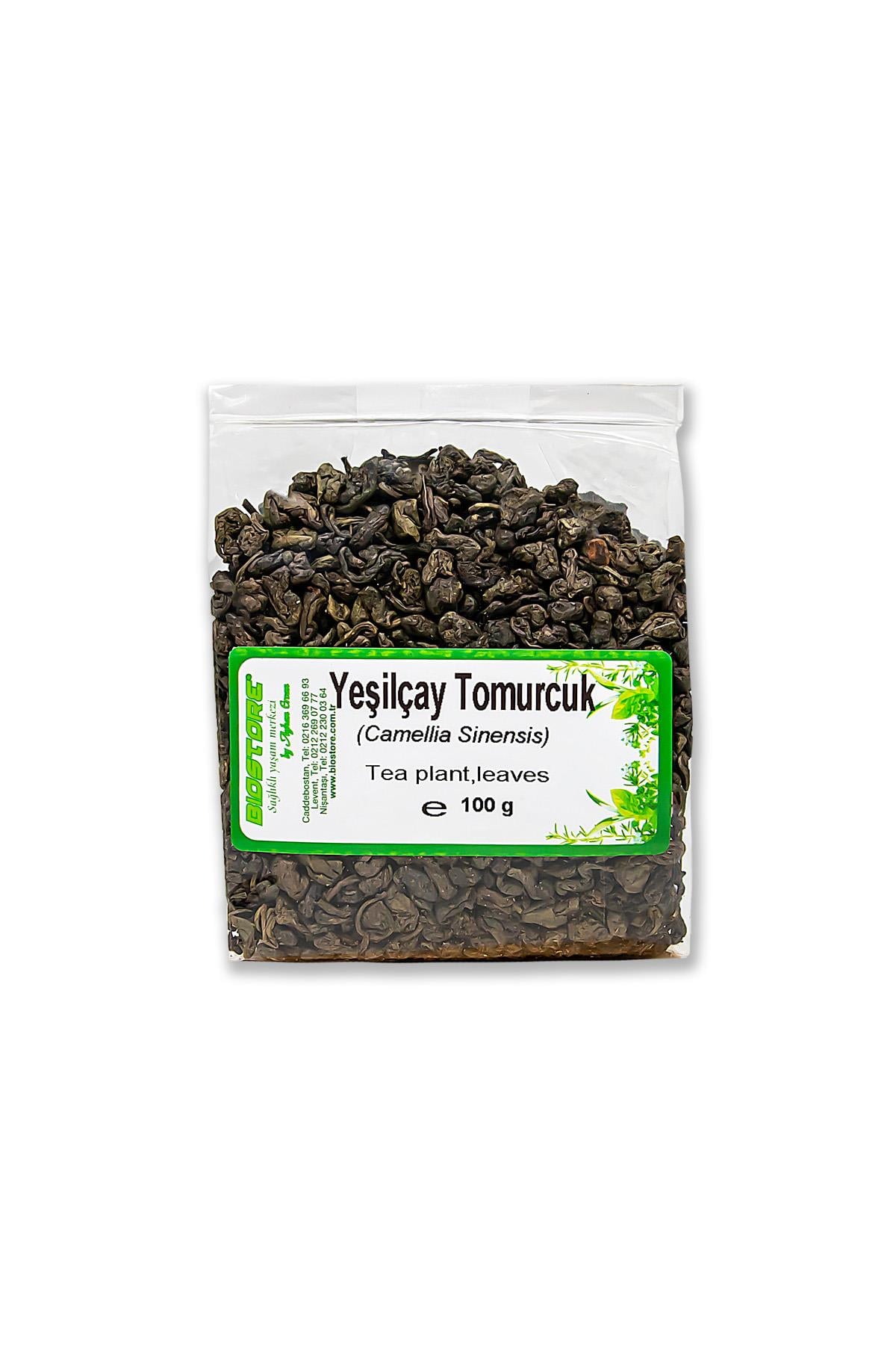 BioStore Tomurcuk Yeşil Çay 100 G | Doğal ve Sağlıklı İçecekler | Bio Store