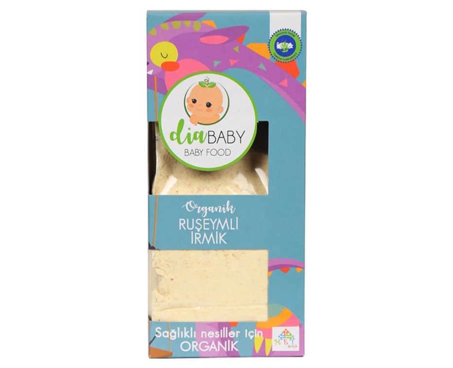 DIA BABY ORGANİK RUŞEYMLİ İRMİK 330 G