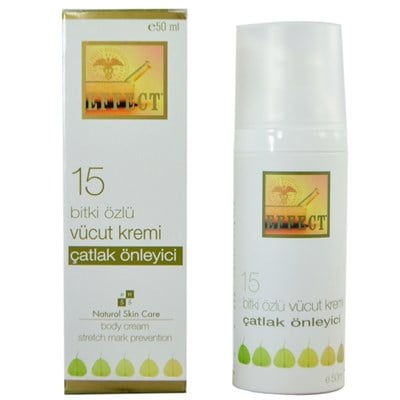 EFFECT 15 Bitki Özlü Çatlak Önleyici Vücut Kremi 50 ml
