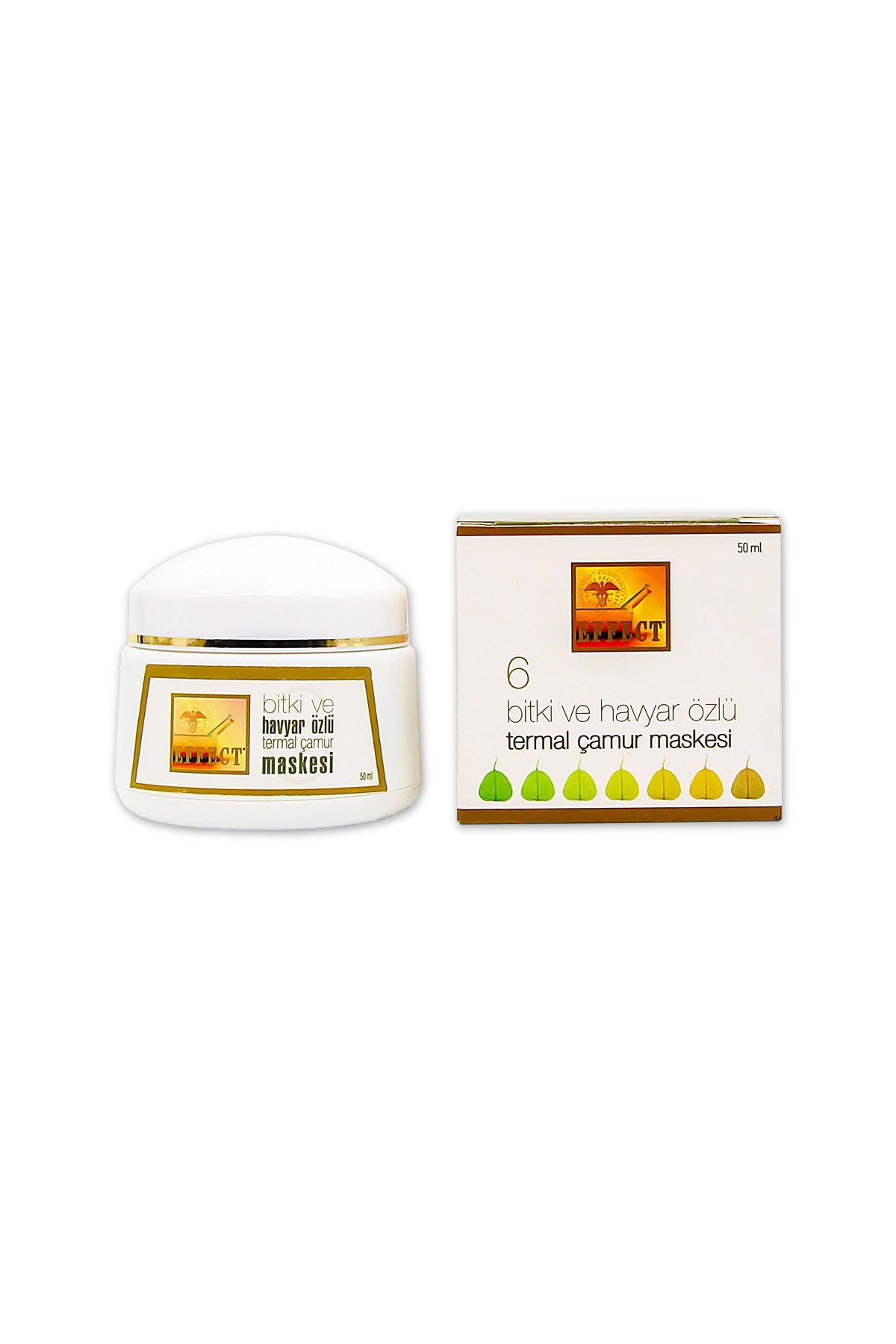 EFFECT Havyar Özlü Termal Çamur Maskesi ( 6 Bitki Özlü) 50 ml