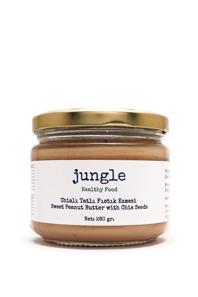 Jungle Chialı Tatlı Fıstık Ezmesi - 280 gr