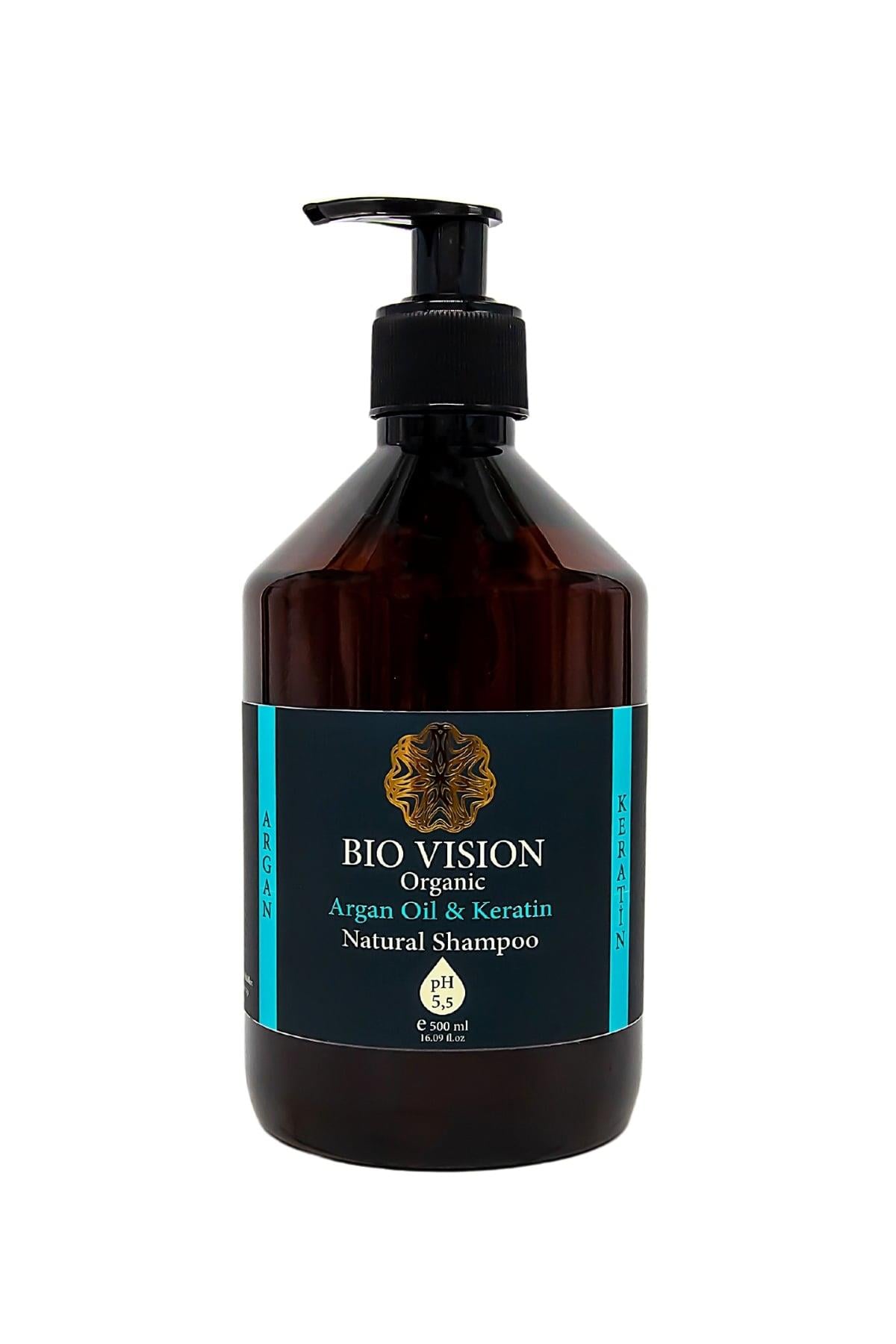 Organik Argan ve Keratin Şampuanı 500 ml