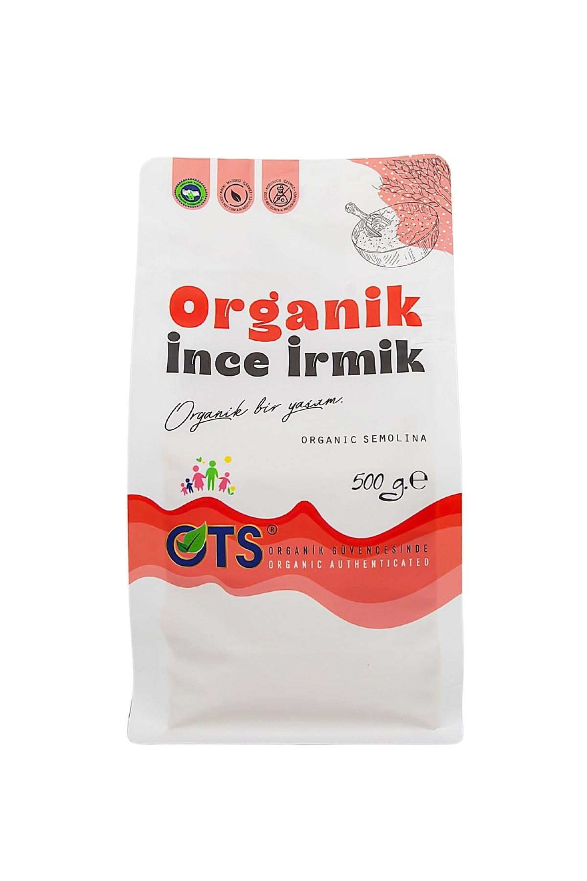 Organik İnce İrmik 500 G