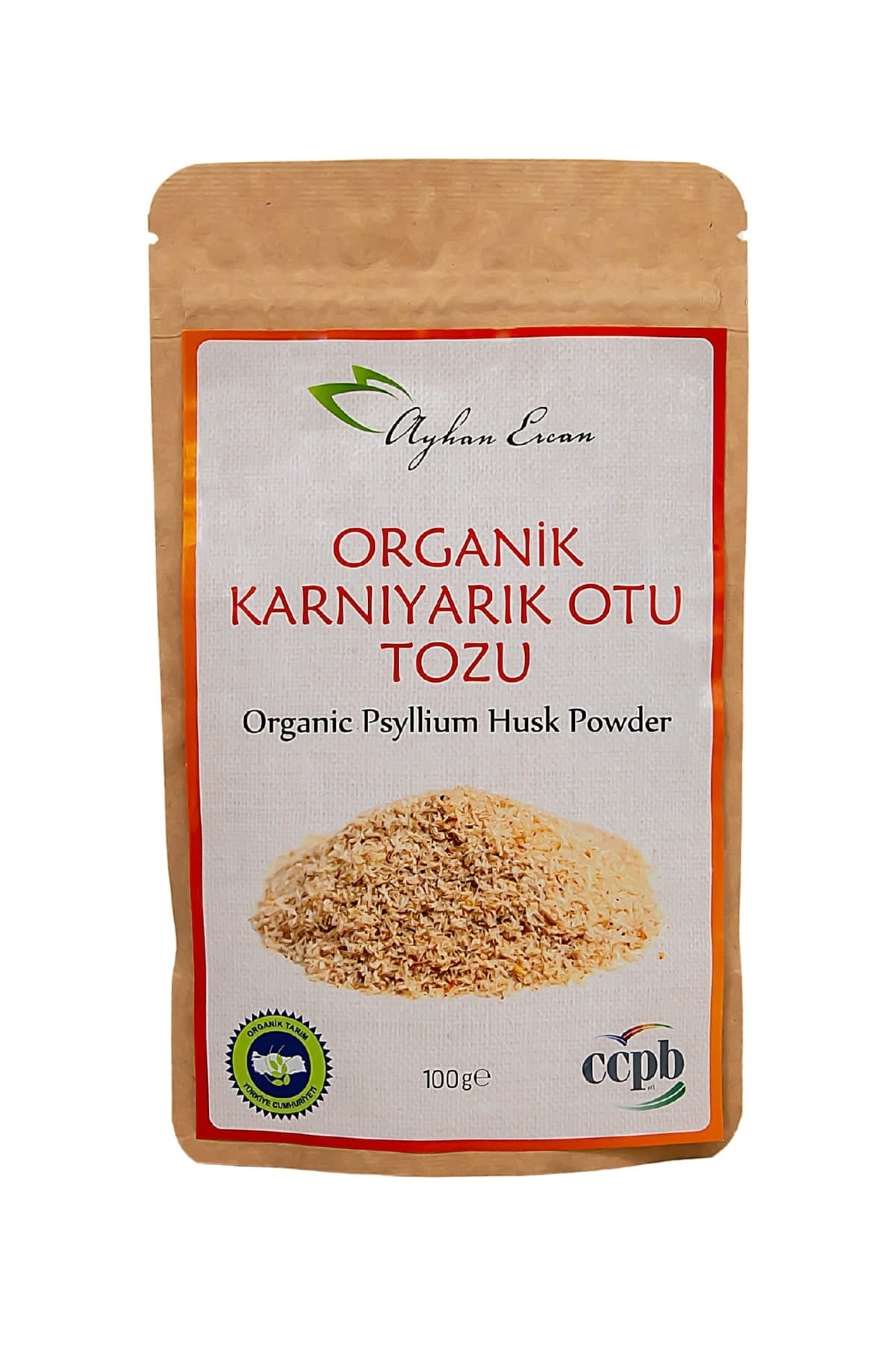 Organik Psyllium Husk Karnıyarık Otu Tozu 250 G