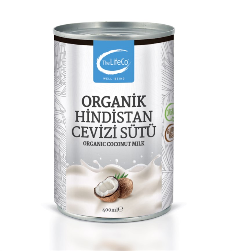 THE LIFECO Organik Hindistan Cevizi Sütü 400 ml