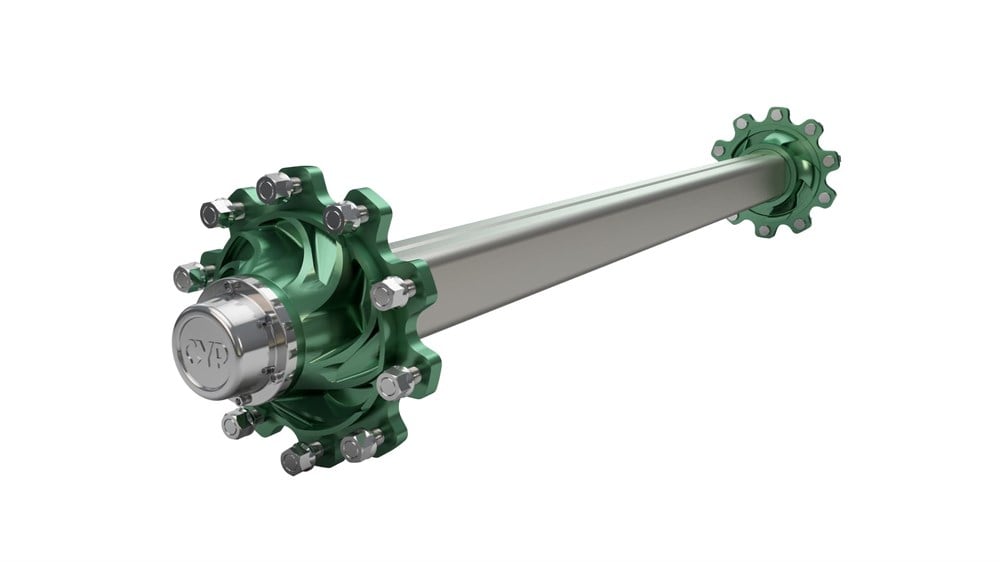 Frensiz Dingil 32215/33021 150 mm U 10 Bijon-Bijon Merkezi 335 TSE-İz Boyu : 205 cm
