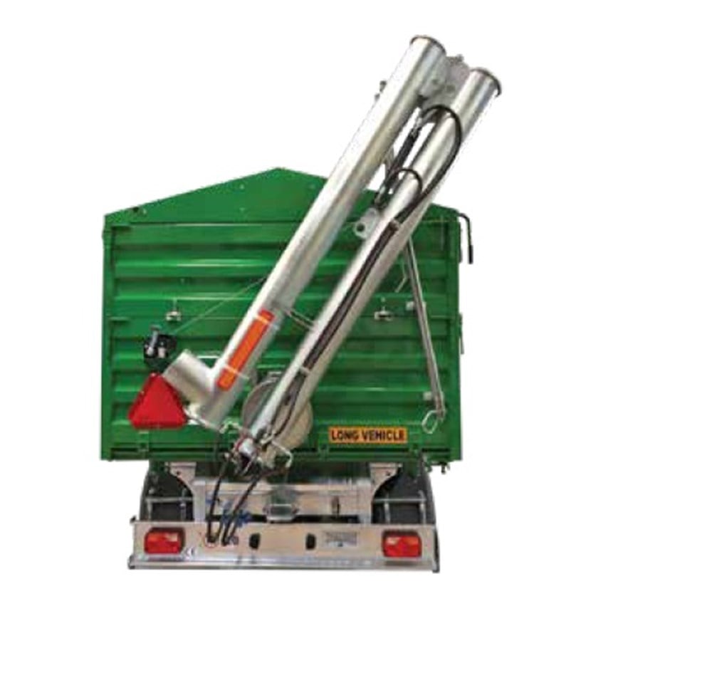 Helezon Standart - Liftli - Vanalı - Kumanda Kollu - Hidromotorlu - Frenli El Vinçli - 170 mm Galvaniz Boru