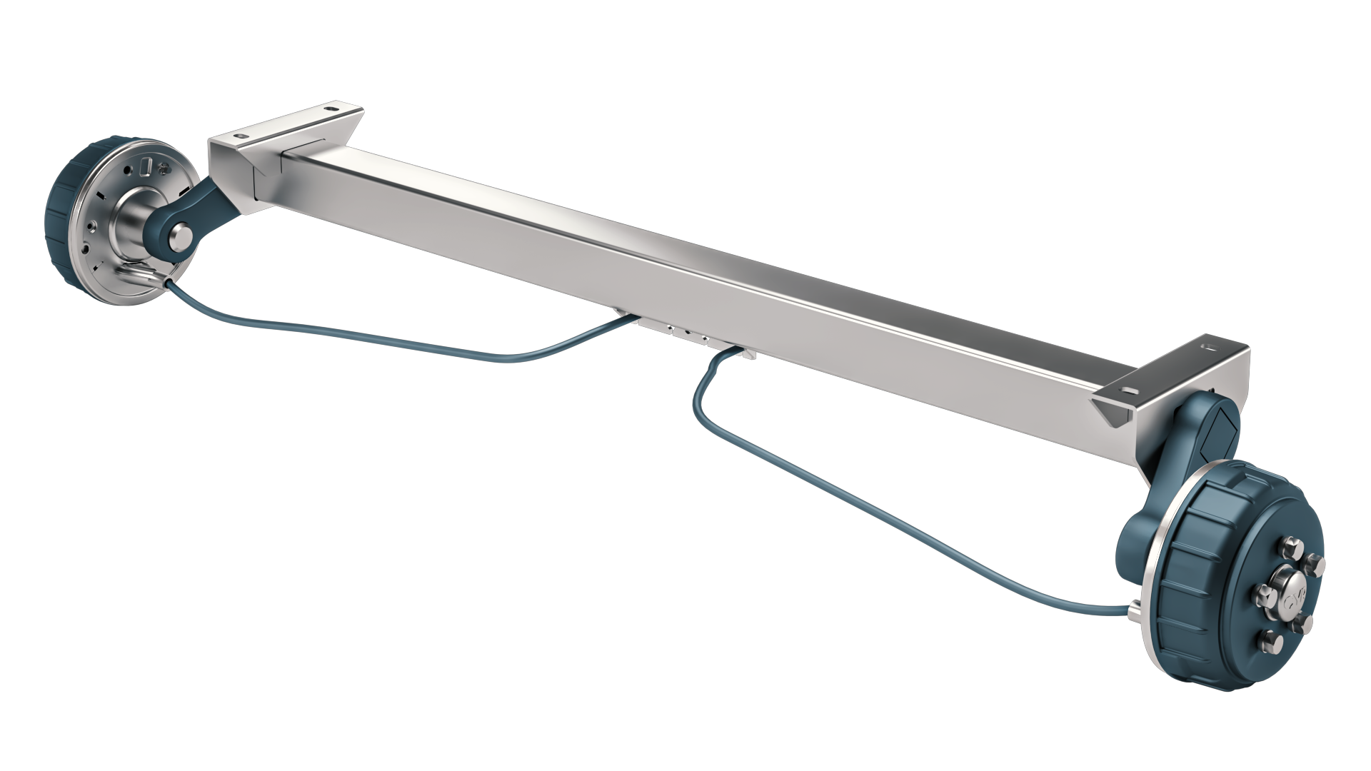 Römork Tekne Karavan Torsiyon Frenli Dingil E BELGELİ 1750 KG 4*100