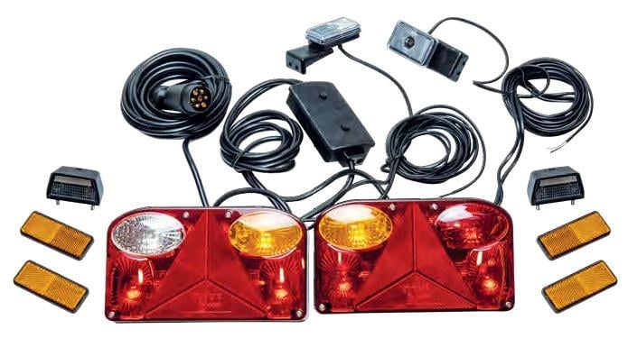 STOP LAMBA SETİ 12 V. KABLOLU 7Lİ FİŞLİ ERKEK E BELGELİ 