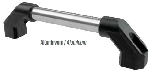 ALÜMİNYUM KULP Q:20 BOY:300 mm