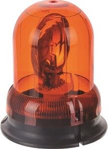 DÖNERLİ TEPE İKAZ LAMBASI SARI 12V.