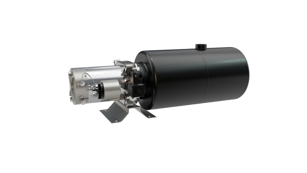 Hidrolik Güç Ünitesi 24 V - 12 Lt- 2.2 Kw- 2.1 cc Tek Etkili