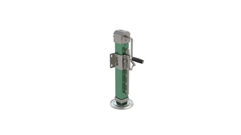 Geared Parking Jack Adjustable 70*70 mm Profile