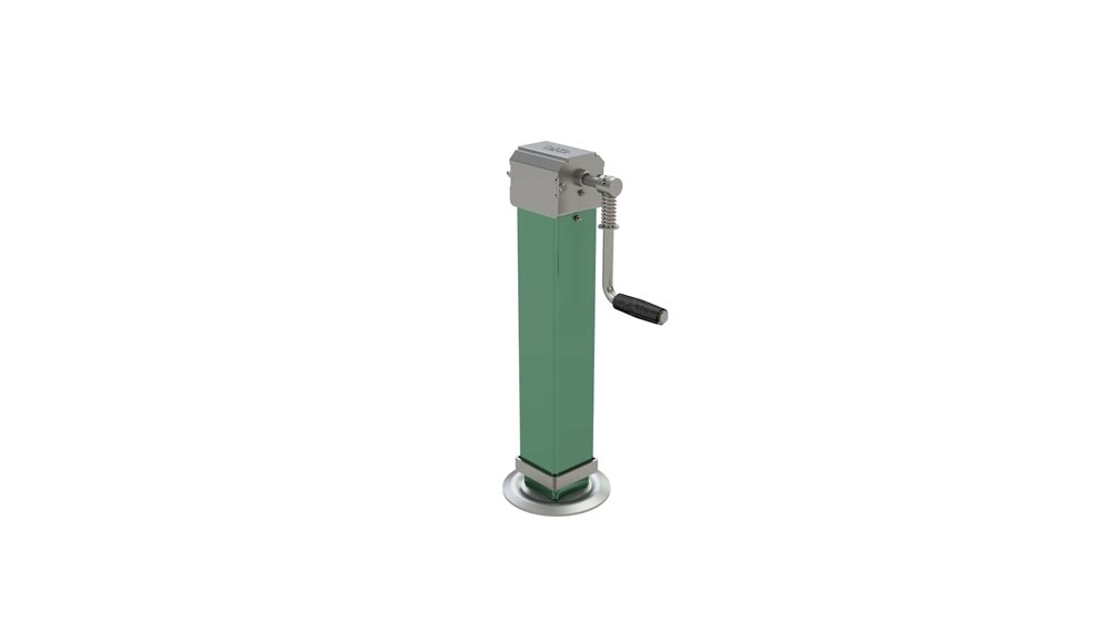 Geared Big Parking Jack - Special Handle 100*100 mm Profile