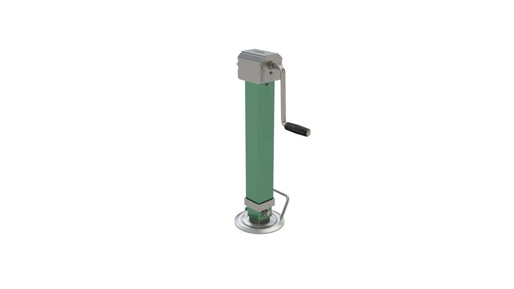Geared Parking Jack With Stage 80*80 mm Profile