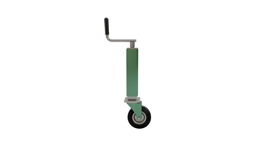 Wheeled Jack with Profile Tube, Light Tonnage, 60*60 mm Profile