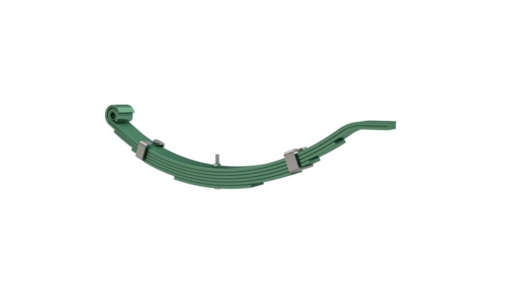 Multi Type Leaf spring  5 Leaf Flat 60/8 – Length: 95 cm 