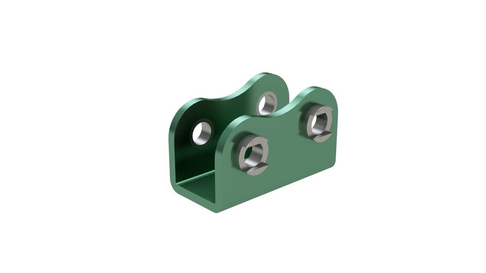 Makas Kulağı Ön Burçlu / 6.5 cm / 10 mm