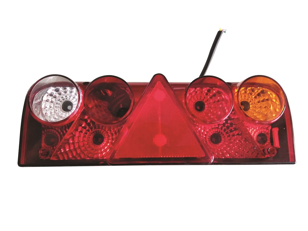 Stop Lamba Tır Kombinasyon 42*14 cm Üçgen Reflektörlü