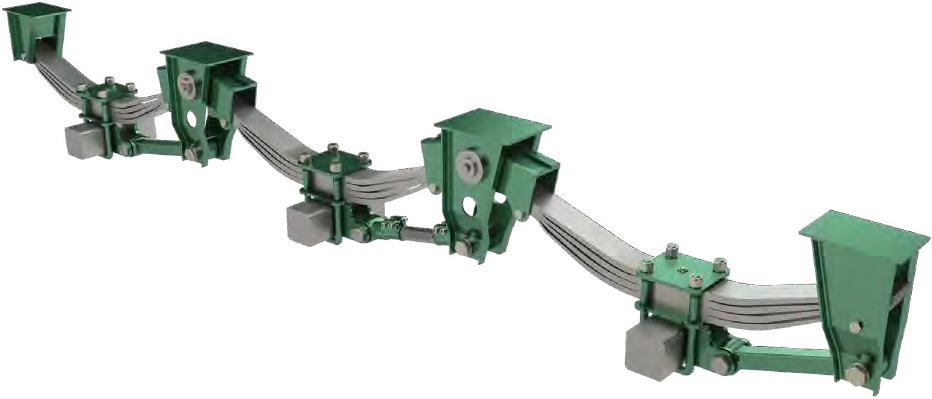 TRİDEM MAKAS SİSTEMİ 45 TON-PARABOLİK 4*100*25*1170