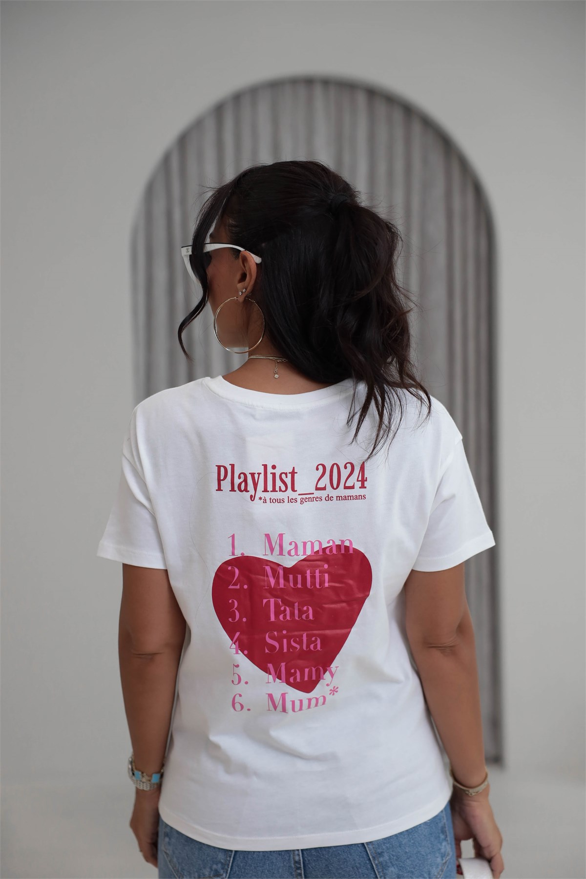 Magic Mama Baskılı Pamuklu Orj Tshirt EKRU