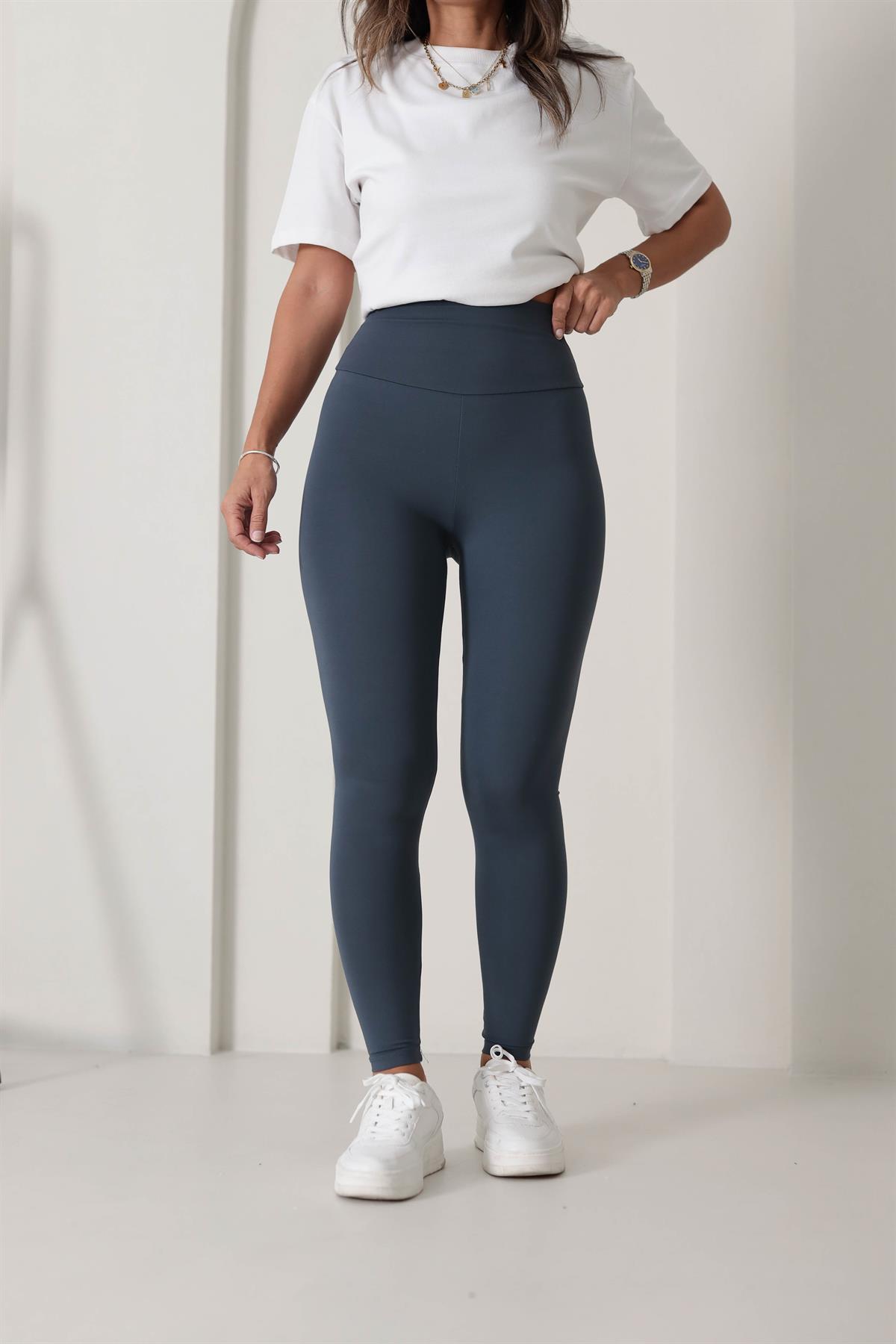 Oys Yüksek Bel Toparlayıcı Tayt ANTRASİT