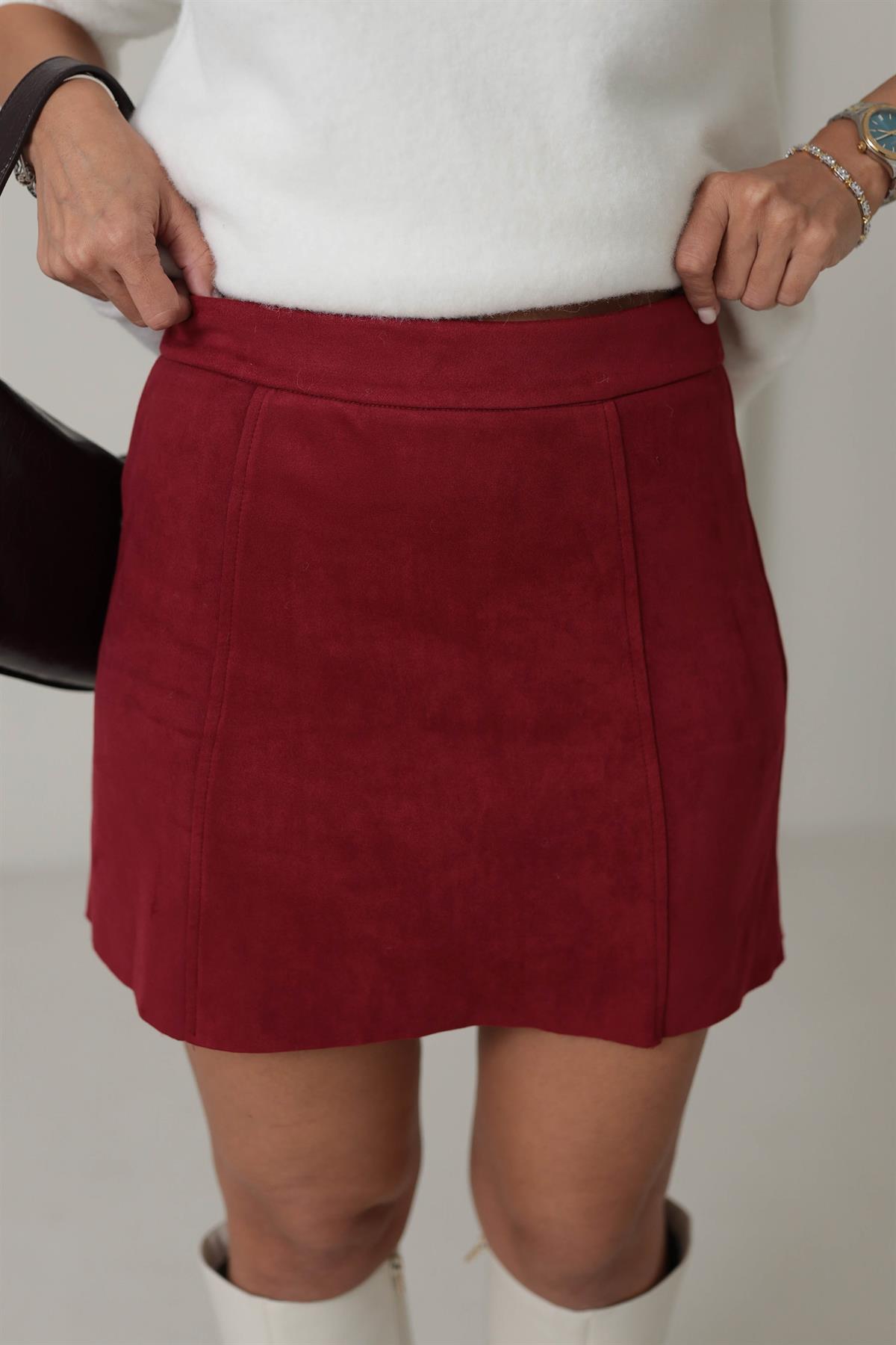 9271 Süet Çan Etek