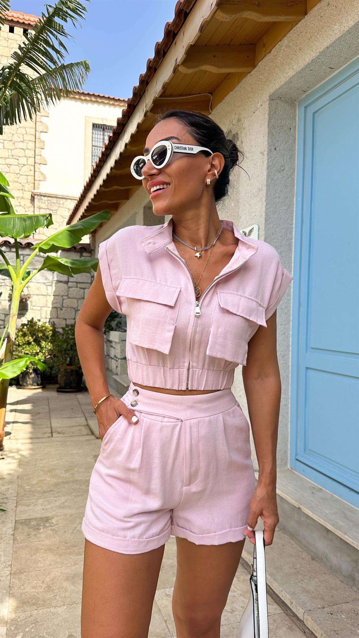 Tasarım Şortlu Takım