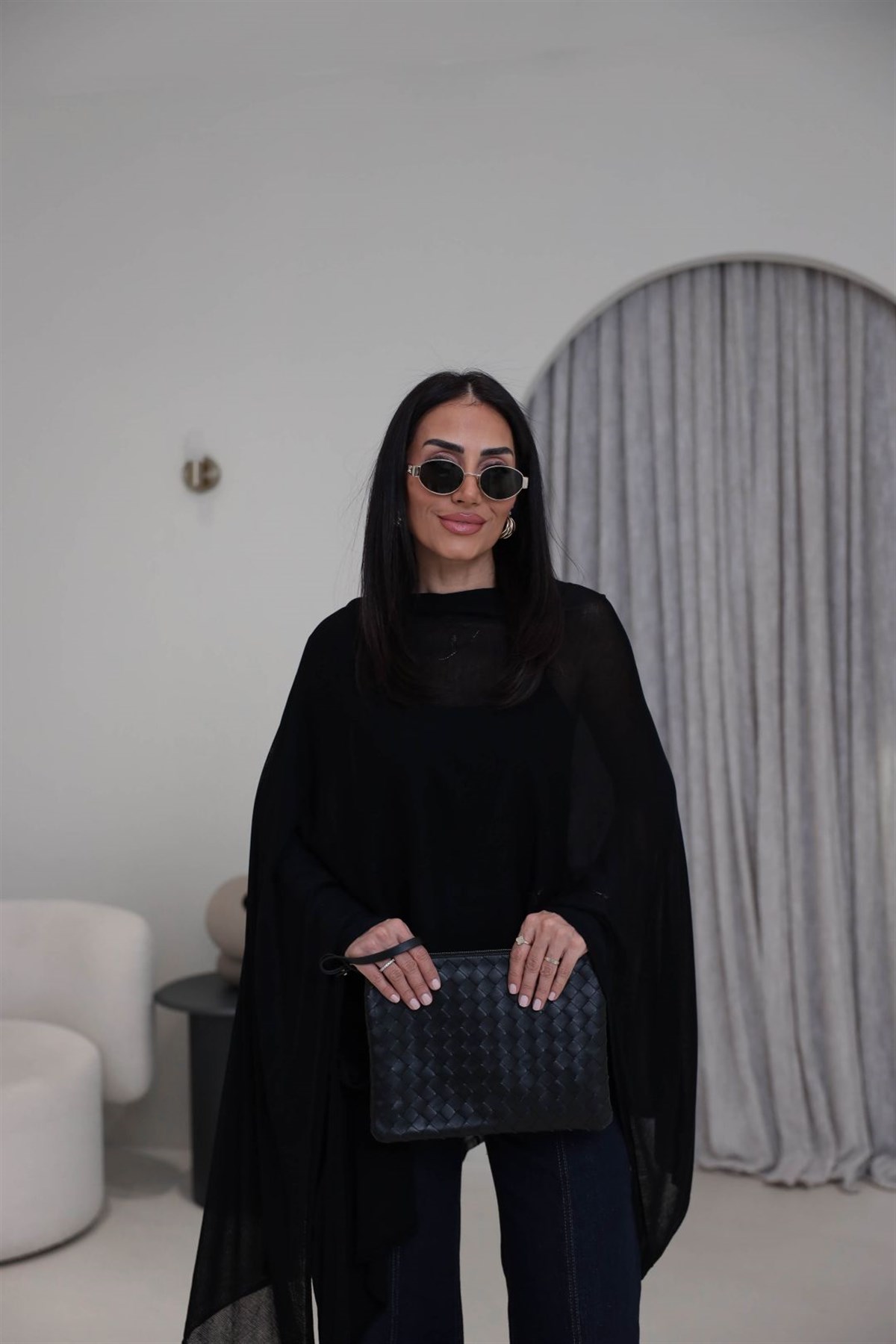 5241 Dökümlü Massi Panço SİYAH