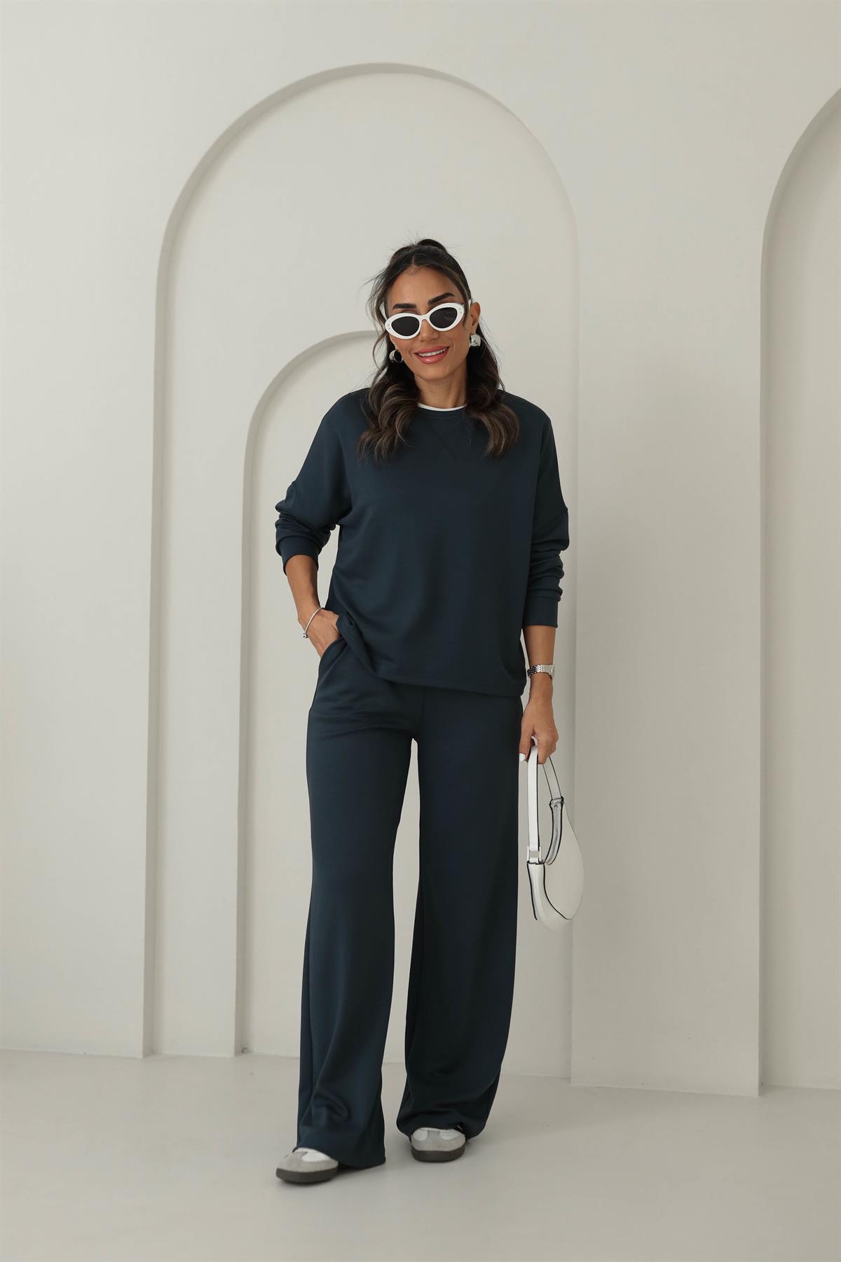 8306 Modal Kumaş Takım ANTRASİT