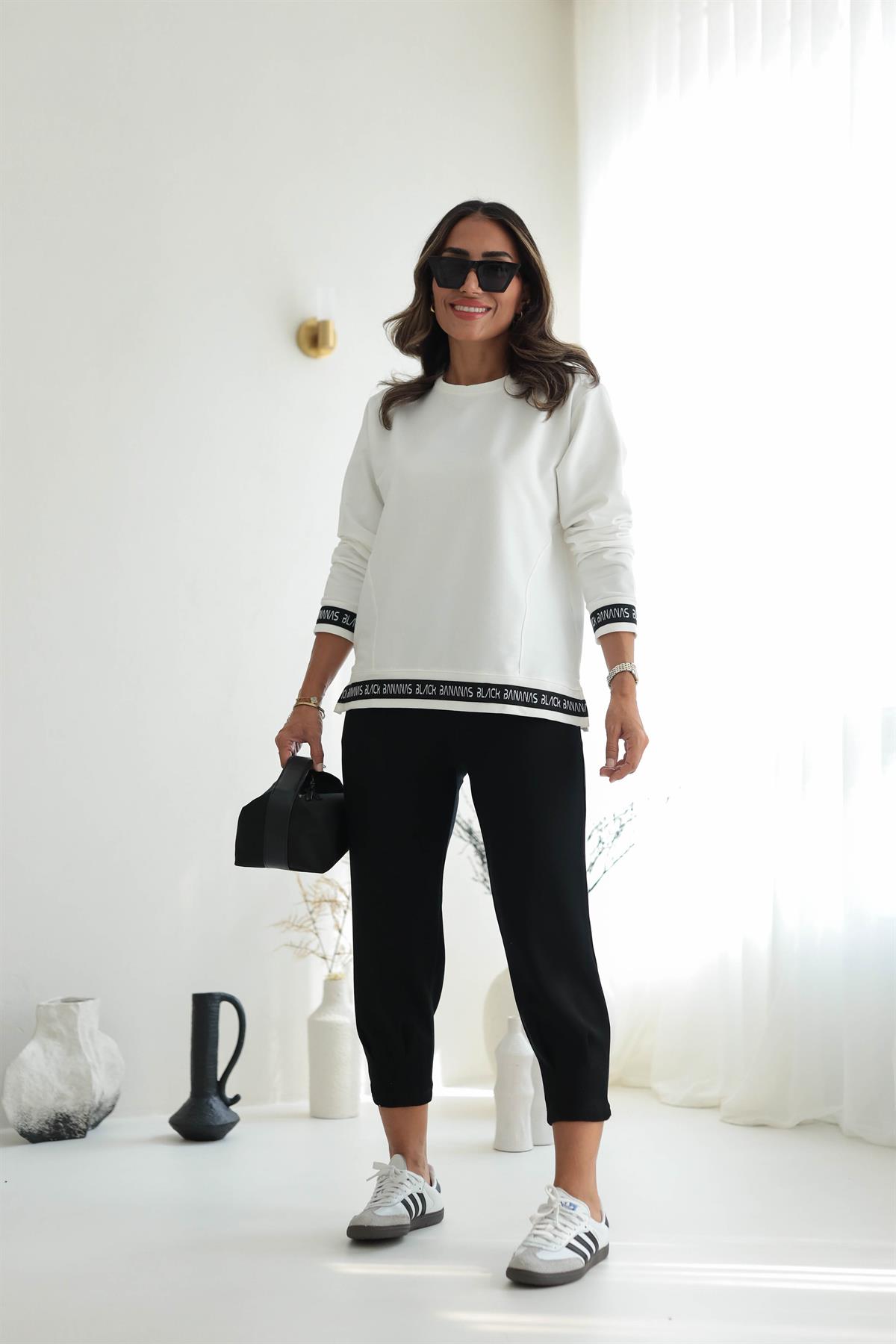 3072 Paça Büzgülü Eşofman Altı