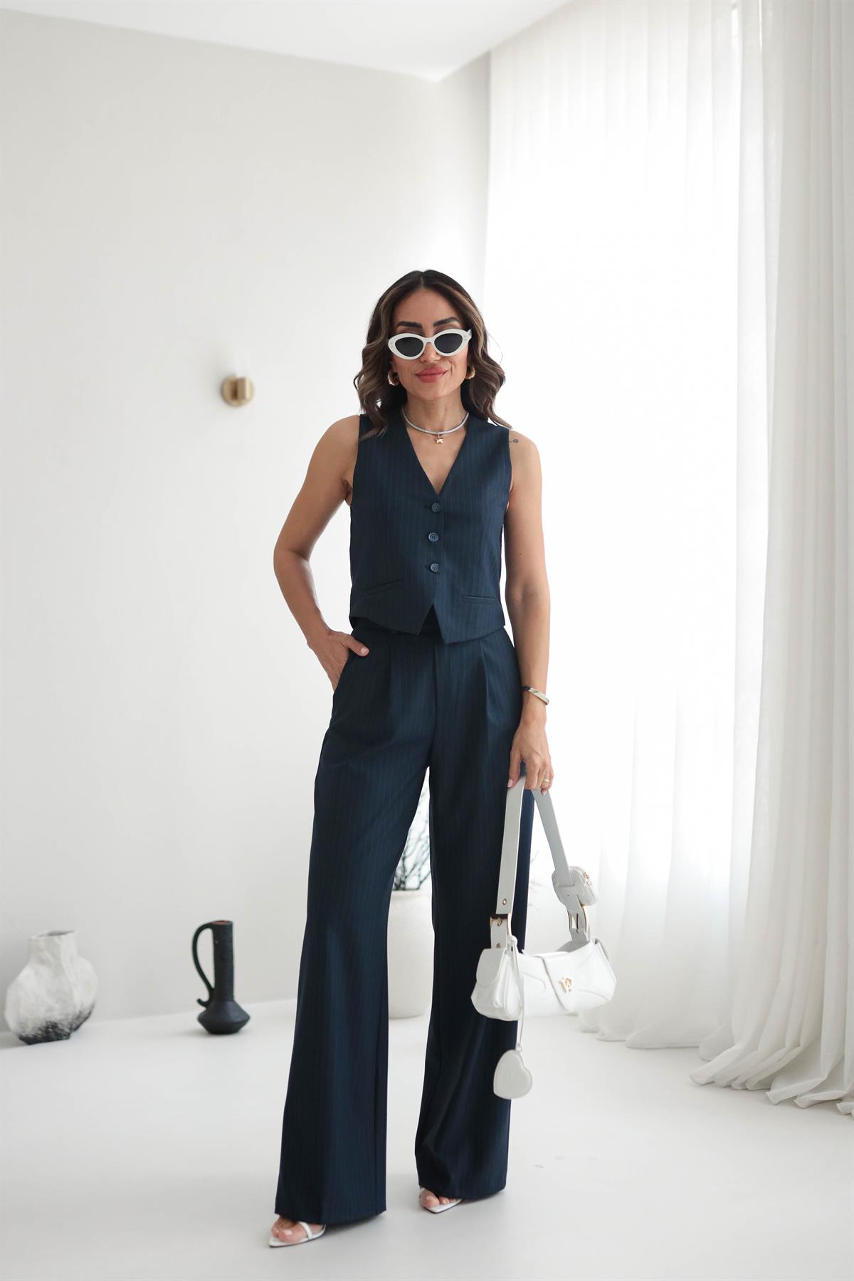 6058 Yelek Pantolon Takım